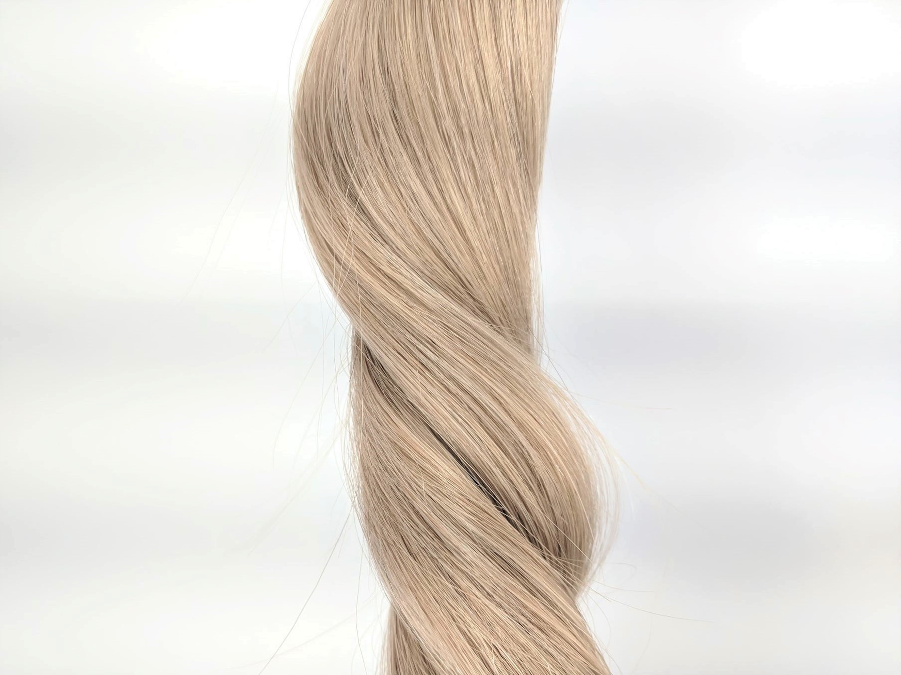 Sandy Ash Blonde Blend Hand Tied Weft Kesh Hair Extensions