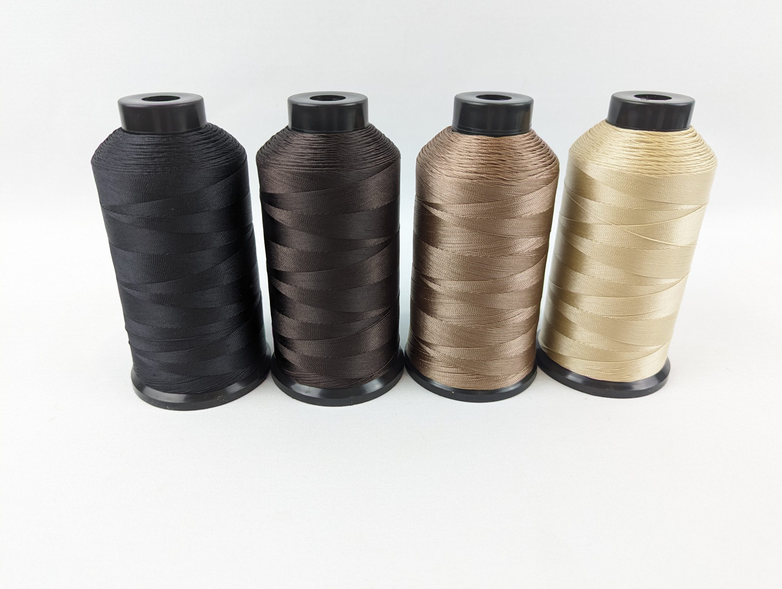 bonded nylon thread for hair extension weaving weft tools