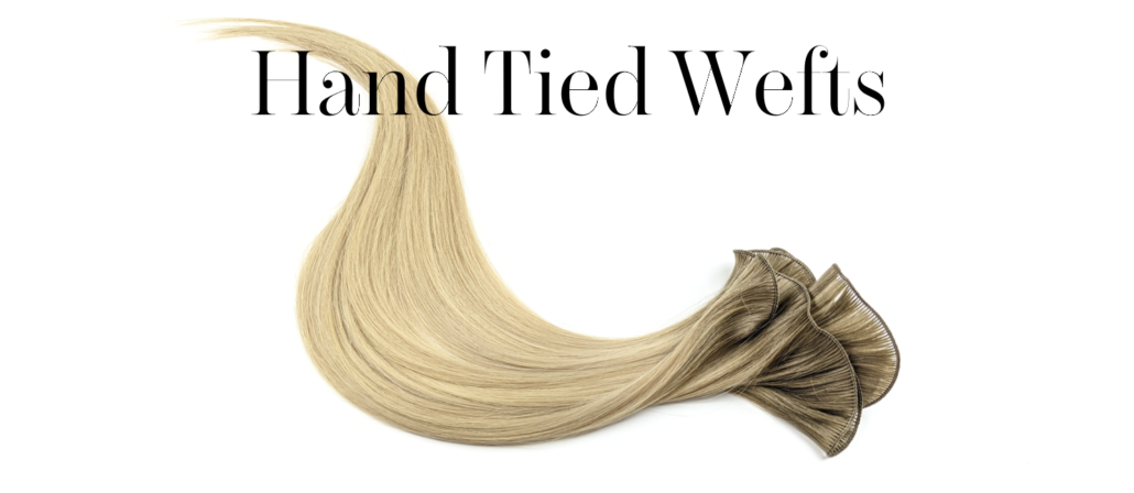 Hand Tied Wefts 22"