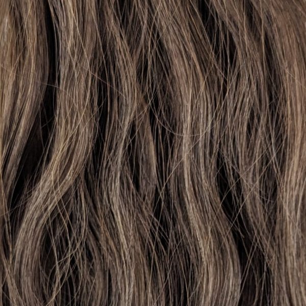Wavy Darkest Brown Weft 22 Inch