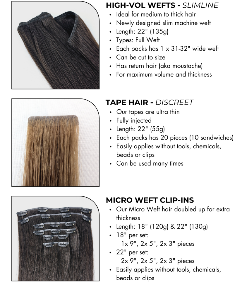 Kesh Hair Extensions|Our Hair & Gallery