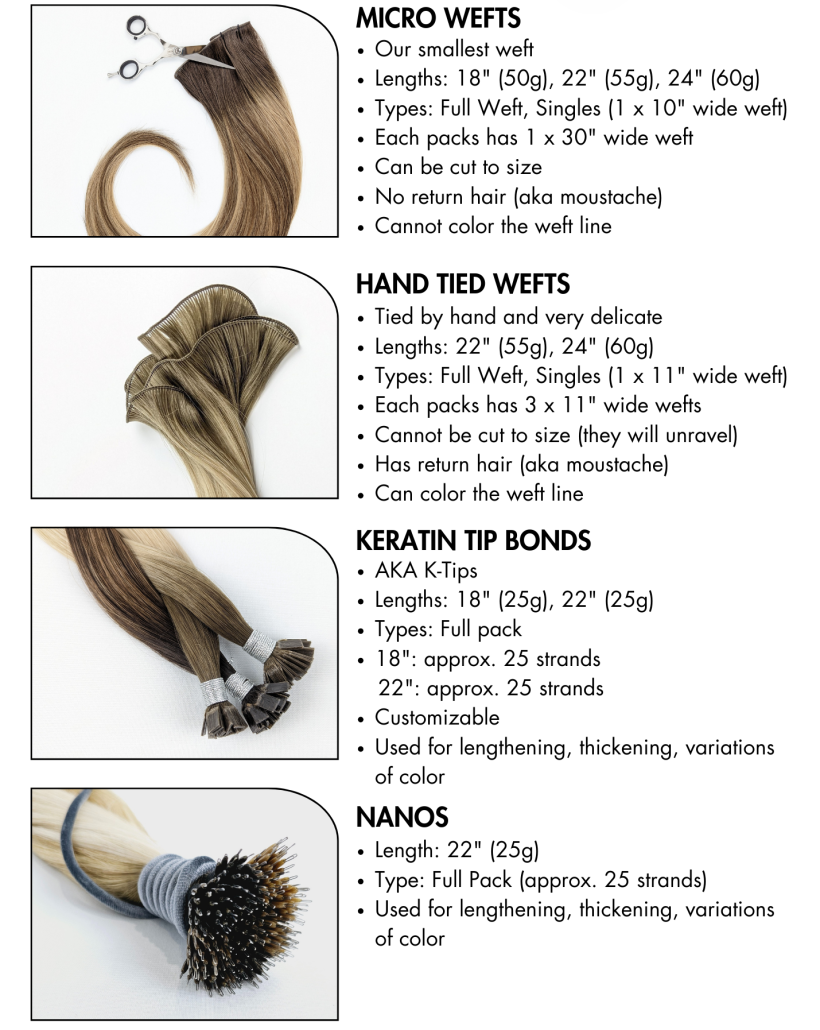 Kesh Hair Extensions|Our Hair & Gallery